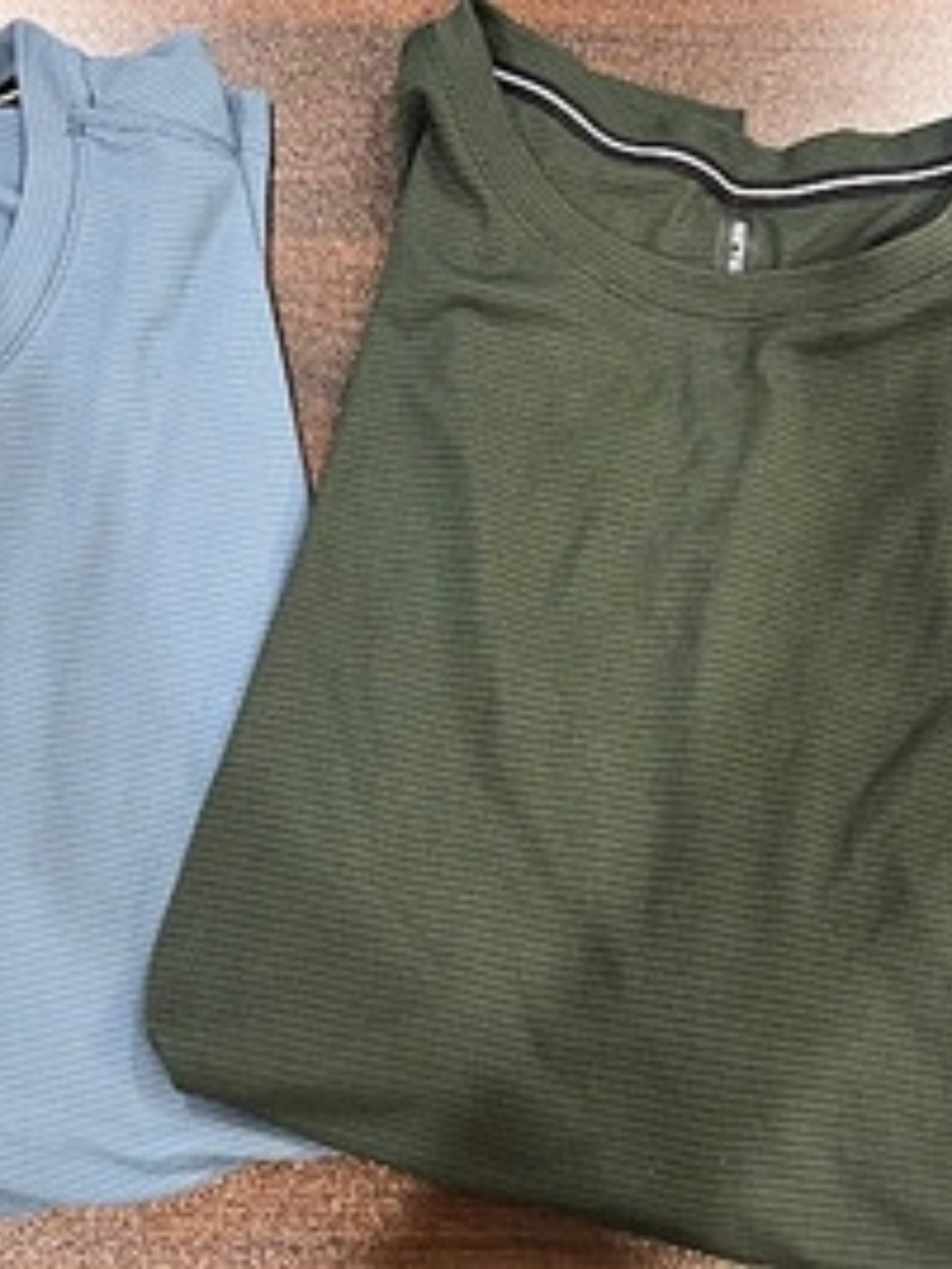 Ten Thousand The Interval Shirts Short Sleeve Blue & Green Size XL